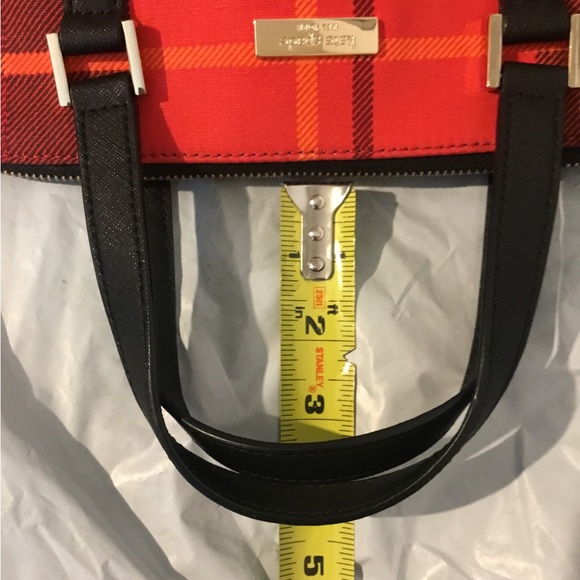 EUC Kate Spade Newbury Lane Plaid Tote Bag - Picture 11 of 11